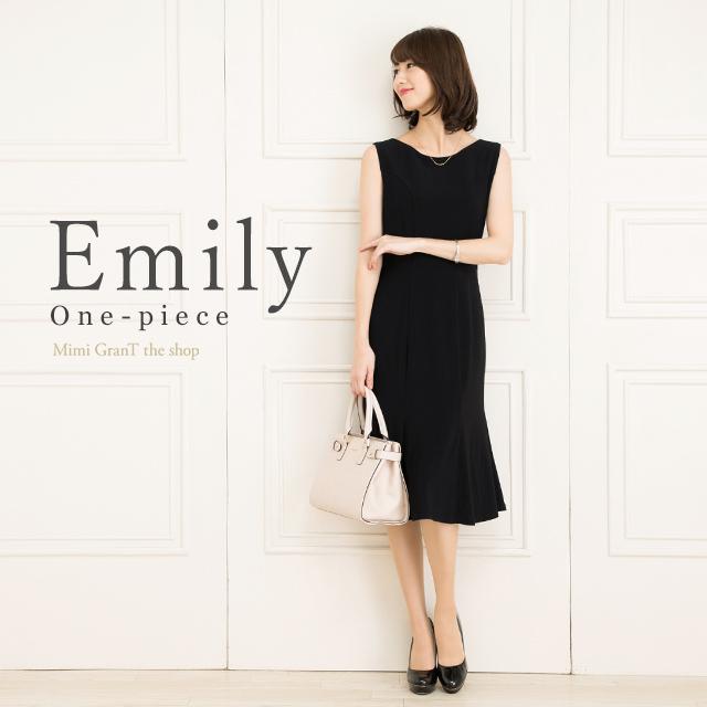 mimigrant ワンピース レディース ノースリーブ 春夏秋 エミリー 無地