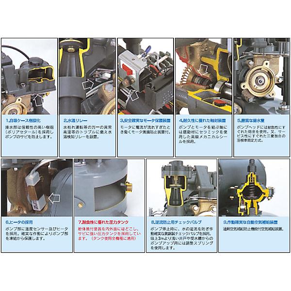 テラル多久 浅井戸ポンプ KEGON WP-105T-1/WP-106T-1 (自動式/100V100W