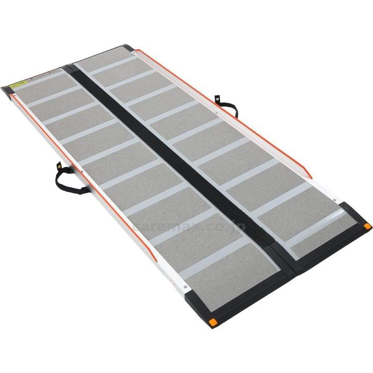 在庫あり】軽量 車いすスロープ 折りたたみ 玄関 階段 段差 後付け