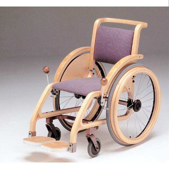 木製車いす 日進医療器 : 介護用品専門店ミニロクメイト - 通販