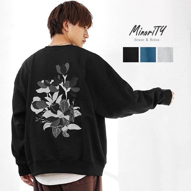 MinoriTY（マイノリティ） オーバーサイズ トレーナー メンズ 裏起毛