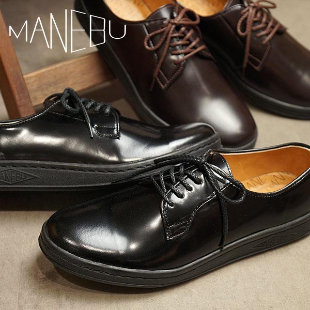 MANEBU（マネブ） ヒヒン フェイススキン メンズ レザーシューズ MNB