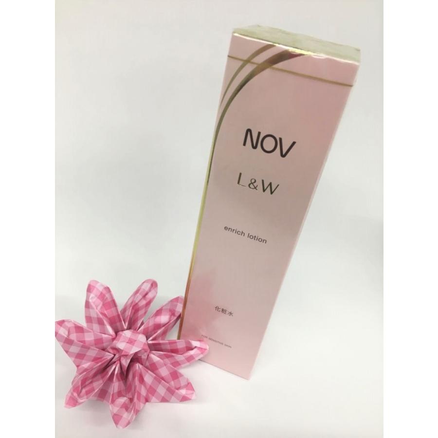 NOV L＆W 【特典つき】ノブ 化粧品 L&W エンリッチローション・医薬部