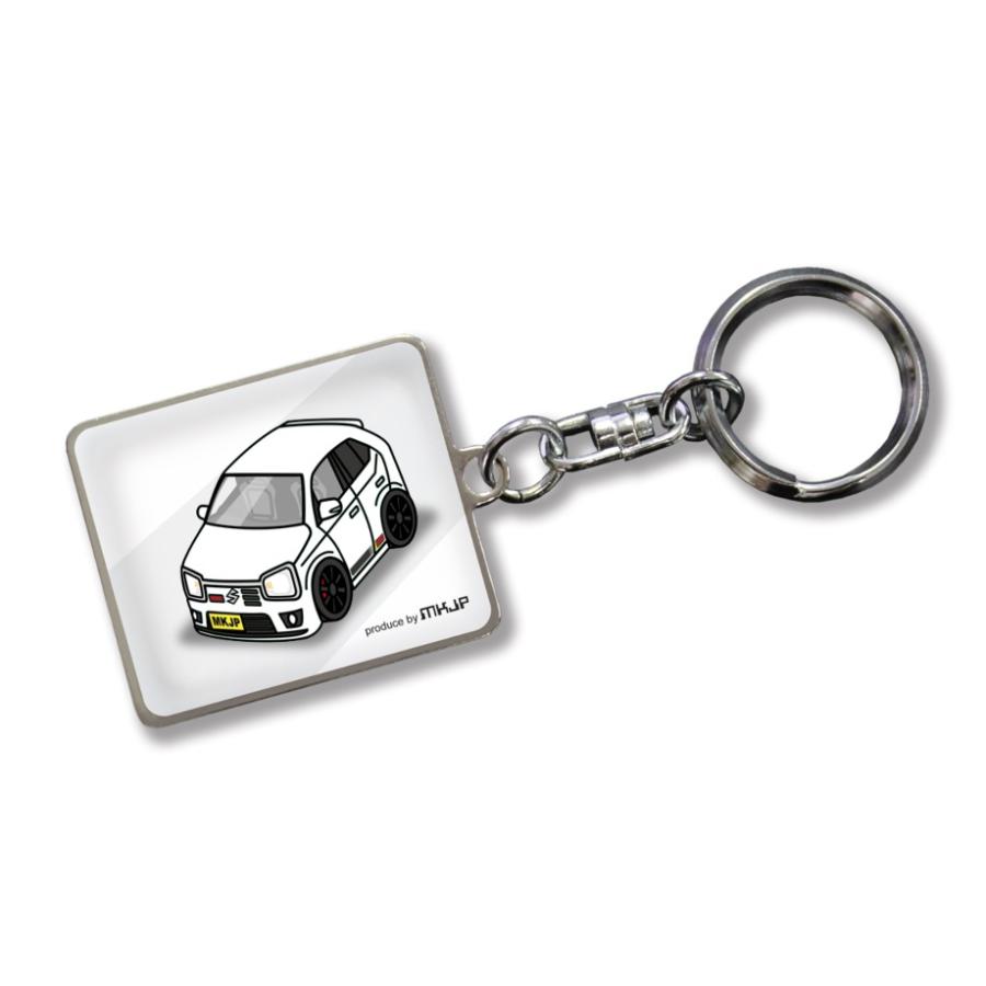 MKJP 車種別かわカッコいい キーホルダー スズキ アルトワークス HA36S