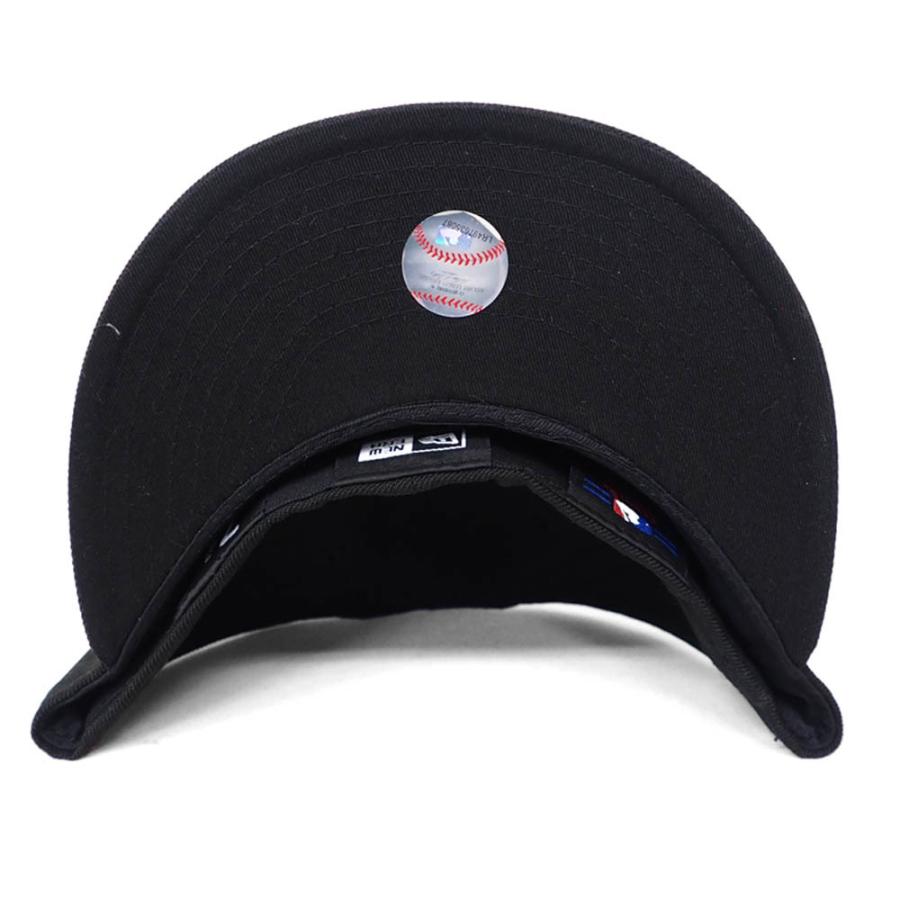 NEW ERA（ニューエラ） インディアンス キャップ MLB オールブラック