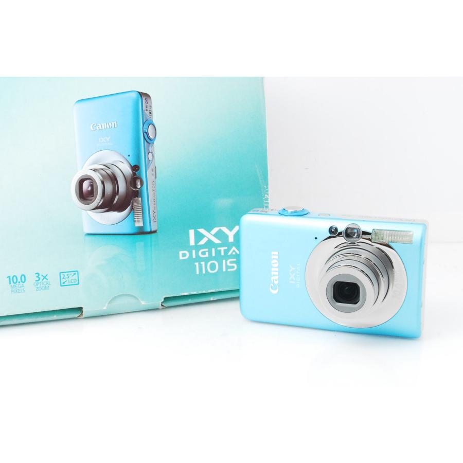 IXY DIGITAL 110 IS Canon キヤノン ブルー : 山ウサギカメラ - 通販