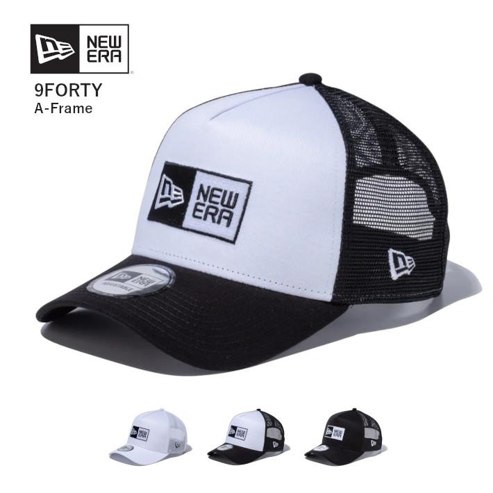 NEW ERA（ニューエラ） メッシュキャップ 9FORTY A-Frame ボックスロゴ