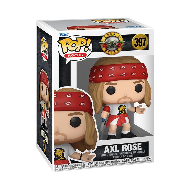 Funko アクセル ローズ フィギュア Axl Rose Red Bandana Pop Rock