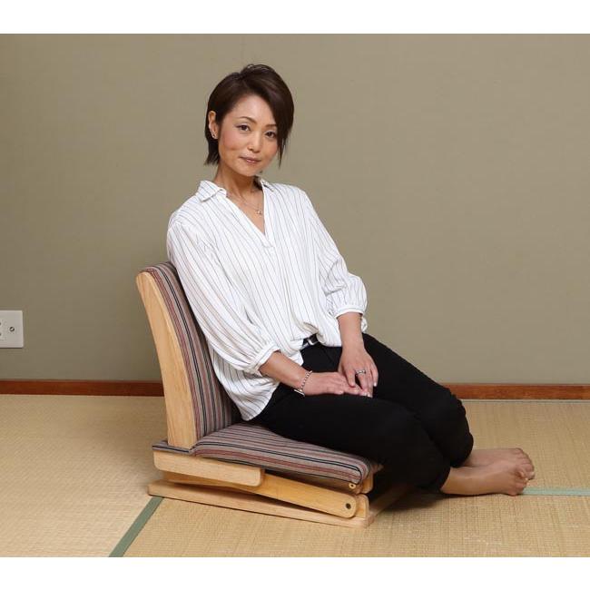 中居木工 高さがワンタッチで変わる座椅子 NK-2210 : 村田家具 Yahoo