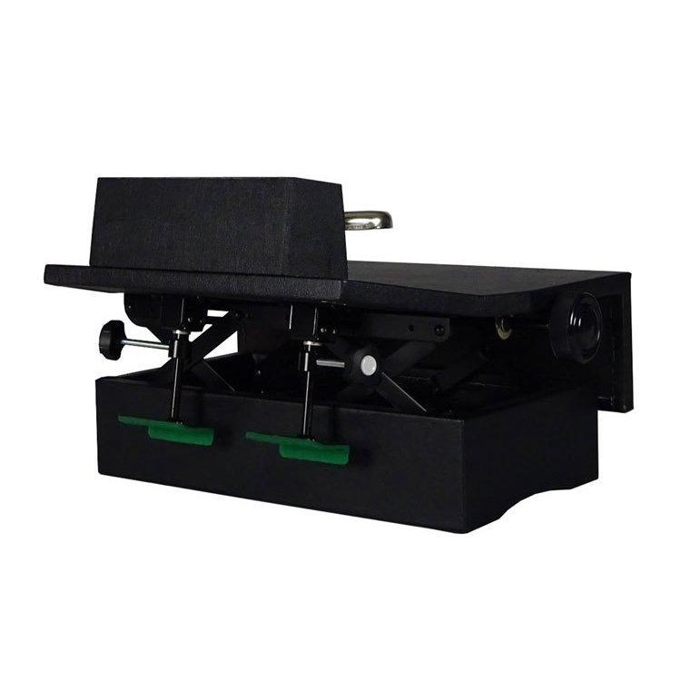 吉澤 ピアノ 補助ペダル AX-100α 無段階ネジ式 黒 ブラック YOSHIZAWA