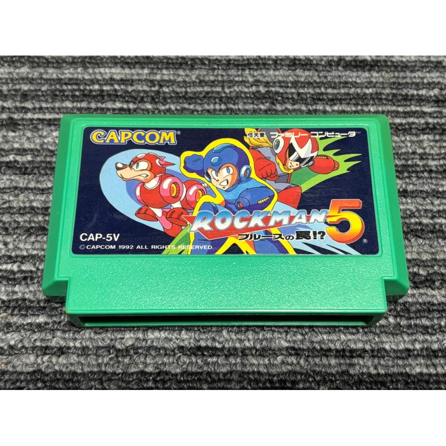 任天堂（Nintendo） ファミコン カセット ソフト ロックマン5 ブルース