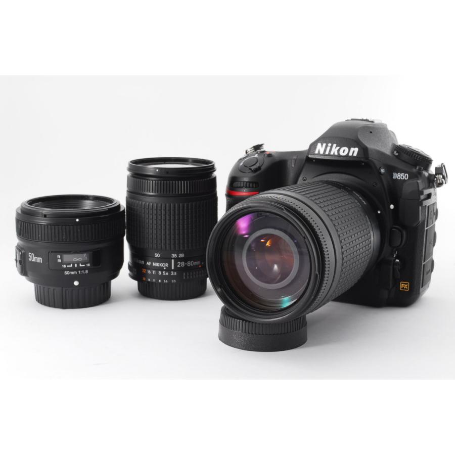 ニコン（Nikon） Nikon D850 トリプルレンズセット 美品 4575万画素