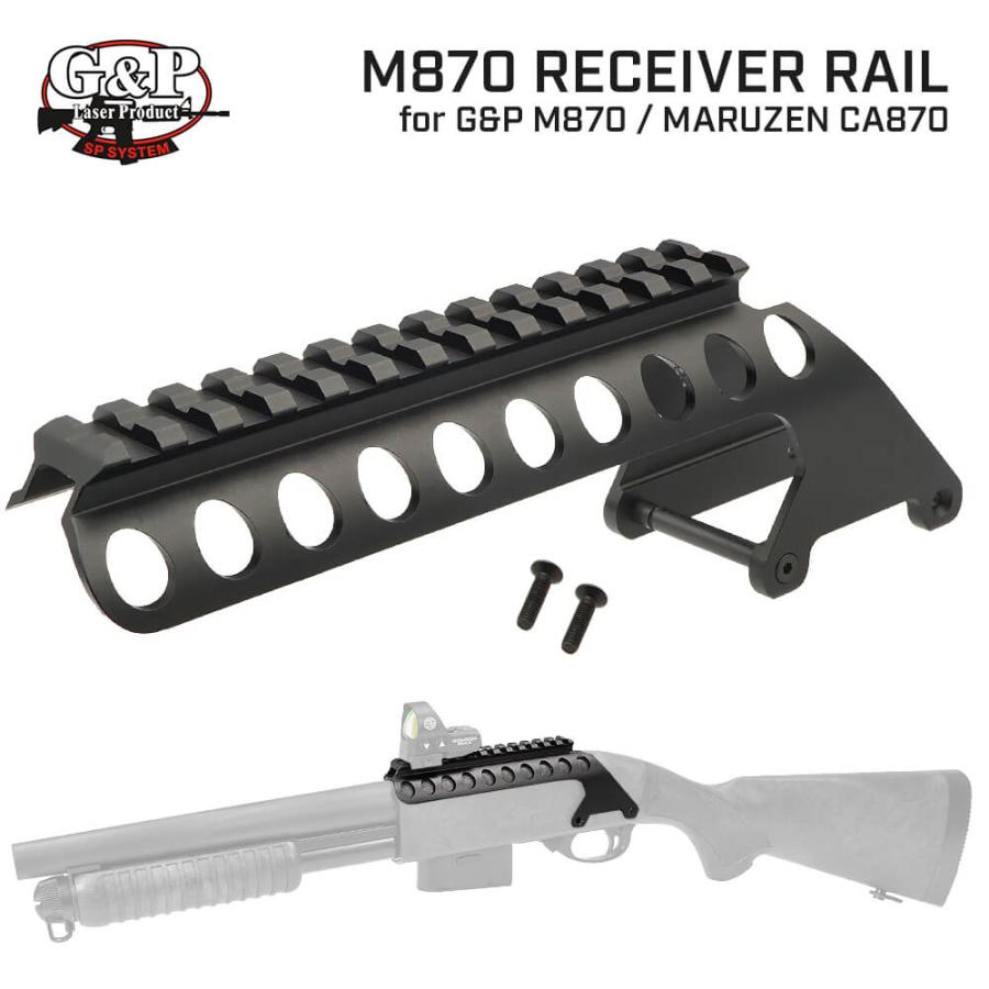 M870 スコープマウント G&P 製 レシーバーレイル ショート マルゼン