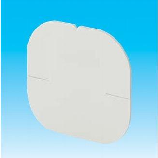 因幡電工 SA-77 エアコン用配管化粧カバー（10枚入） 仮設用穴ふさぎ