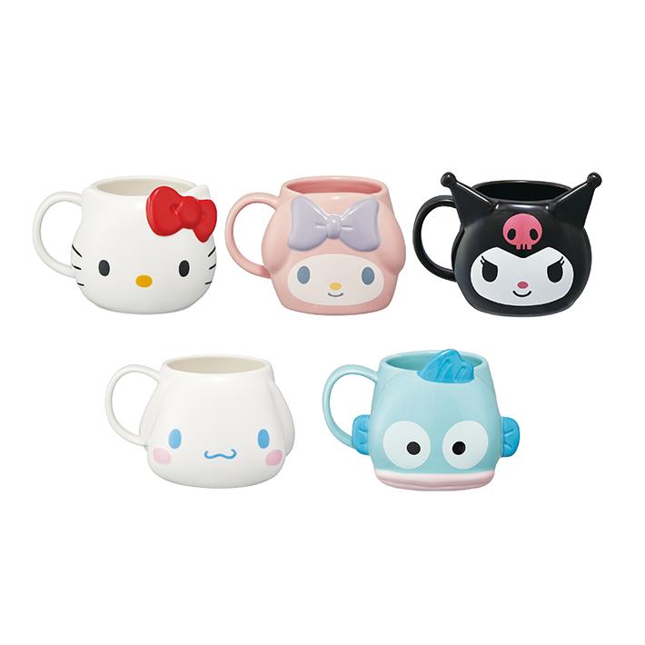 スケーター サンリオキャラクターズ 陶器ダイカットマグカップ CHMGD4