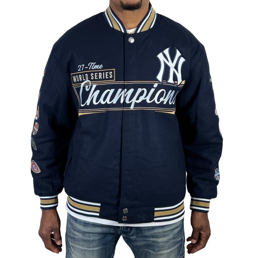jh design NY Yankees World Series 27 CHMPIONS reversible