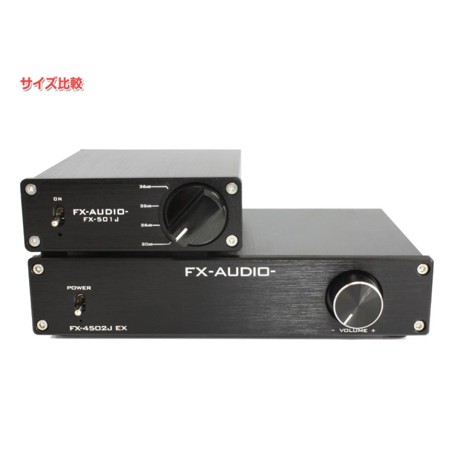 FX AUDIO FX-AUDIO- FX-4502J EX[シルバー] TDA7492E デュアルモノラル