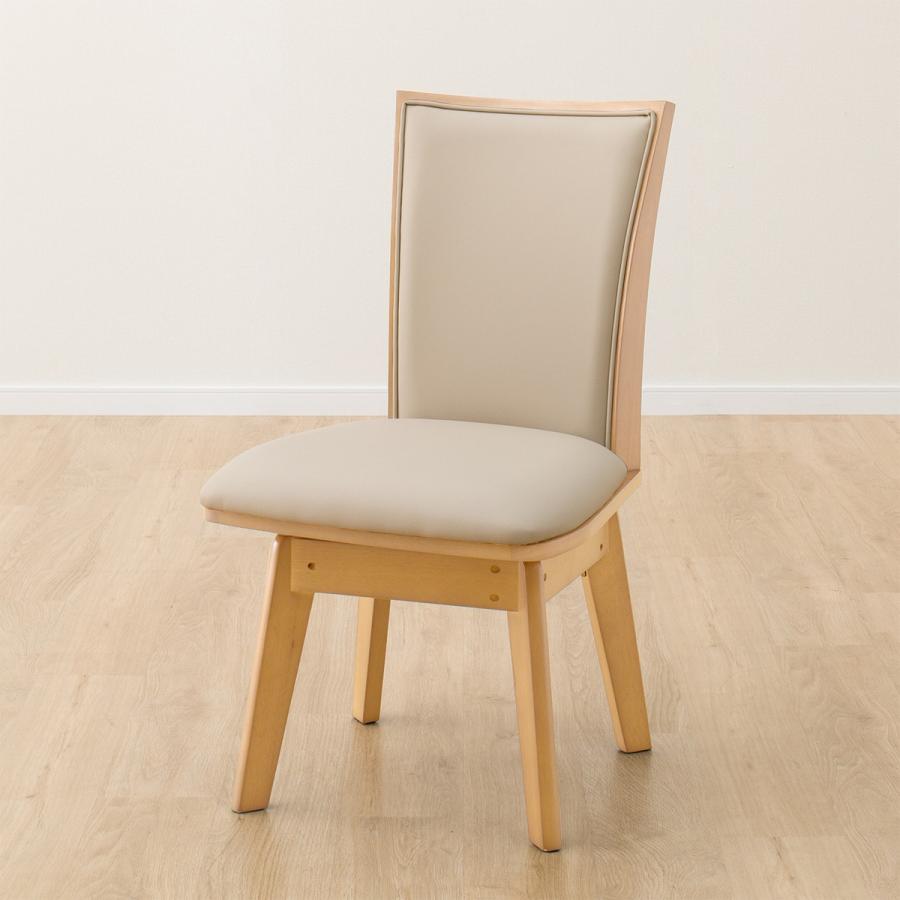 ニトリ（NITORI） ダイニングチェア(回転LG-010 LBR) 食卓椅子