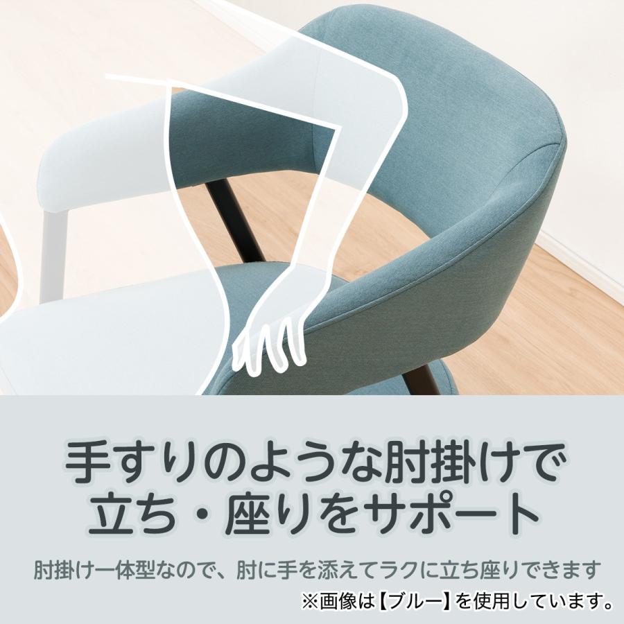 ニトリ（NITORI） 肘付きダイニングチェア(イジー2 GY) : ニトリ Yahoo