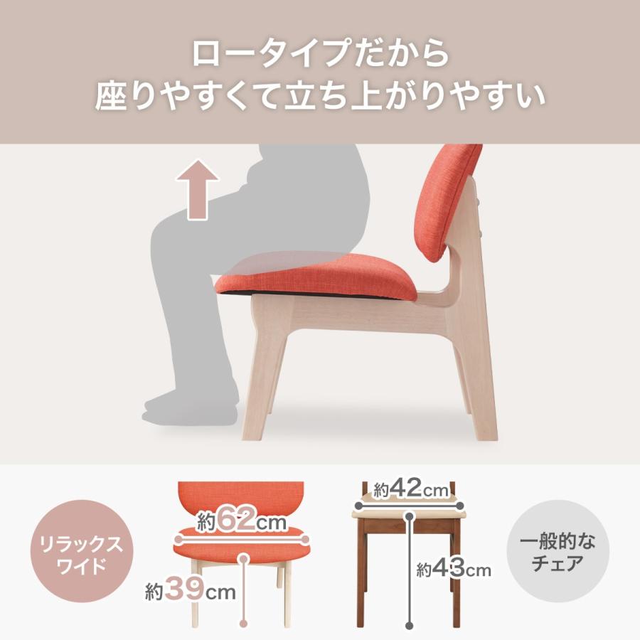 ニトリ（NITORI） ロータイプ リビングダイニングチェア 1人掛け