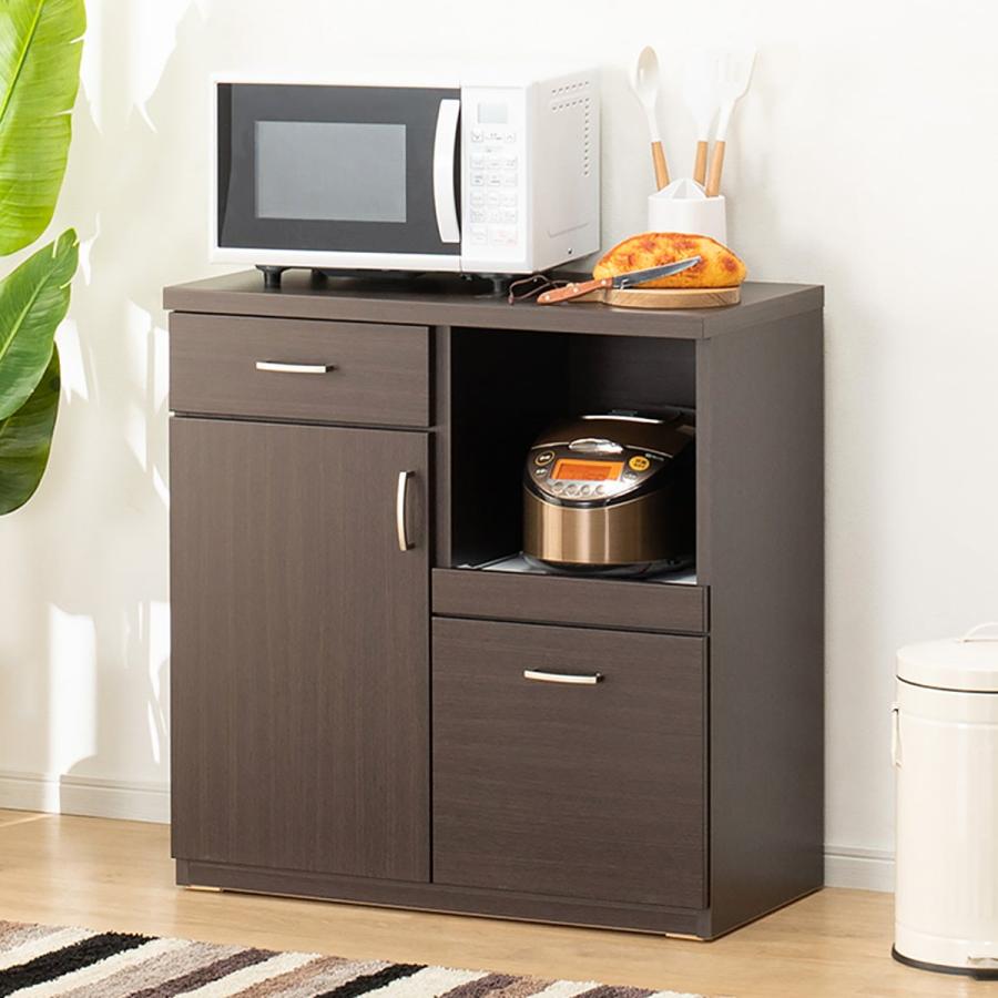 ニトリ（NITORI） キッチンカウンター (コパン T 80CT-S DBR) キッチン