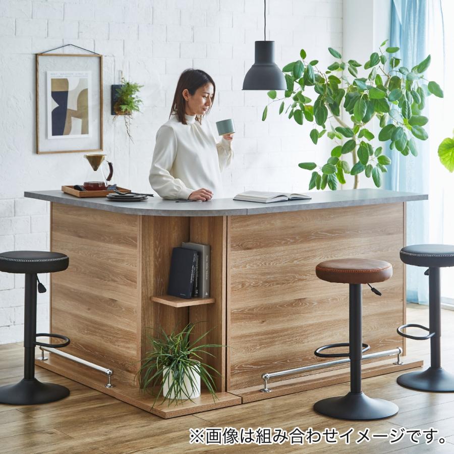 ニトリ（NITORI） 組み合わせバーカウンター (コーナー NA) ニトリ期間