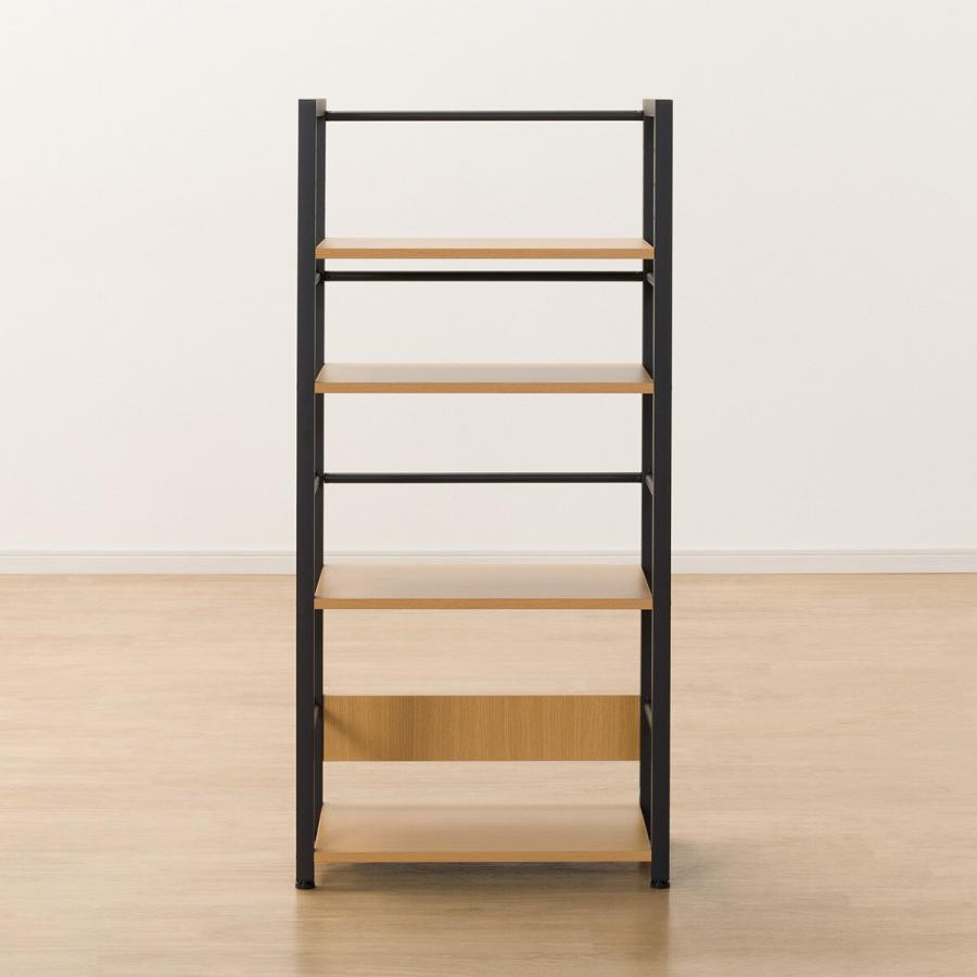 ニトリ（NITORI） ブックシェルフ( ZK004 53 LBR) 本棚 スチールラック