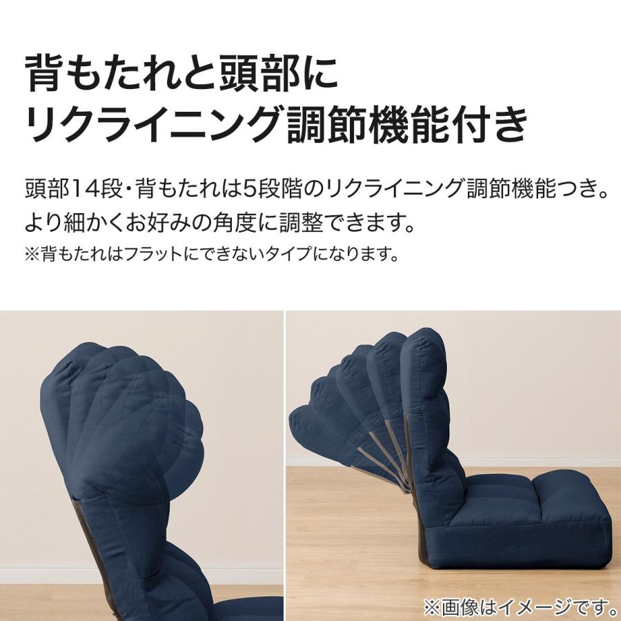 ニトリ（NITORI） つながるハイバックポケットコイル座椅子 2個セット