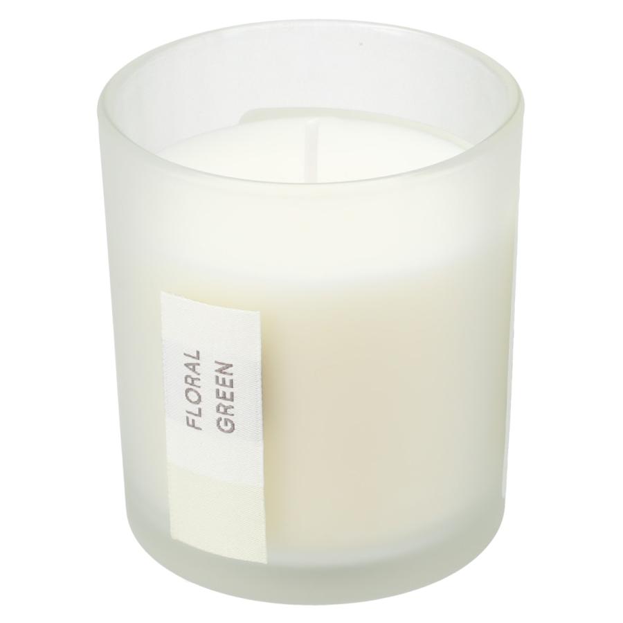 ニトリ（NITORI） グラスキャンドル(フローラルグリーン) アロマ