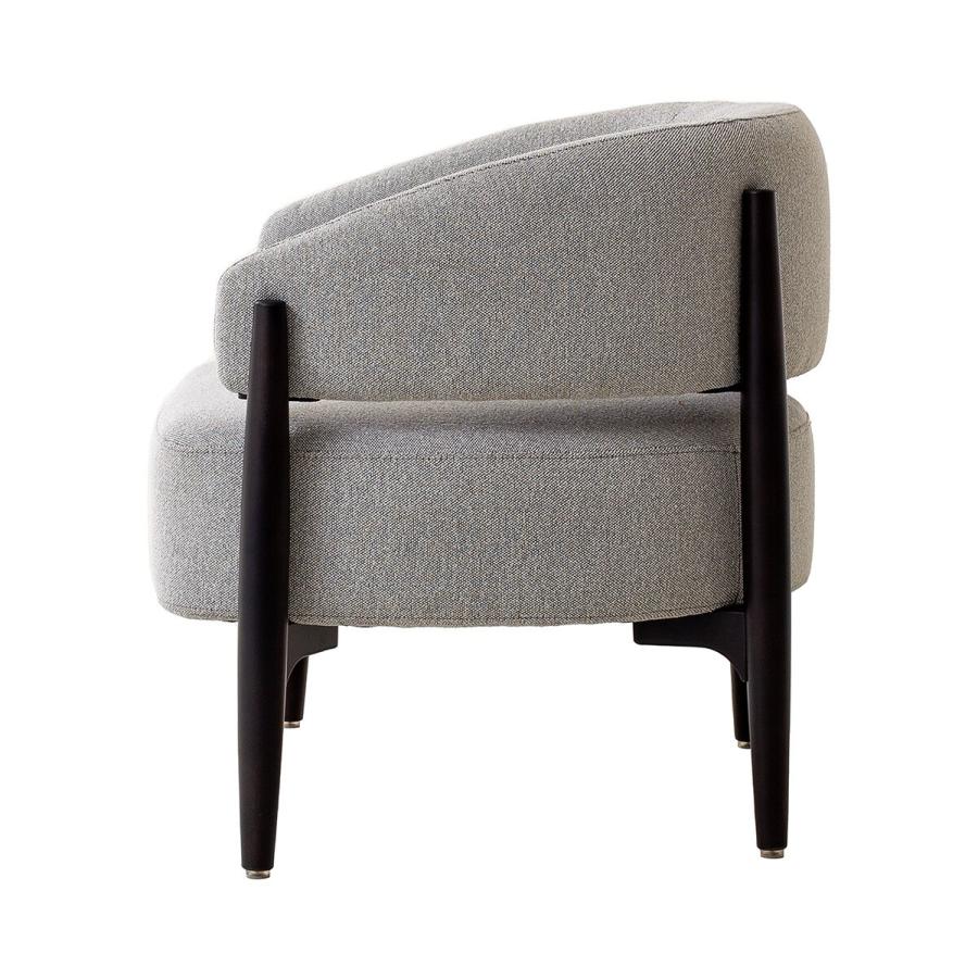 ニトリ（NITORI） ソファー ソファ 布張り1人掛けソファ(AW20 GY