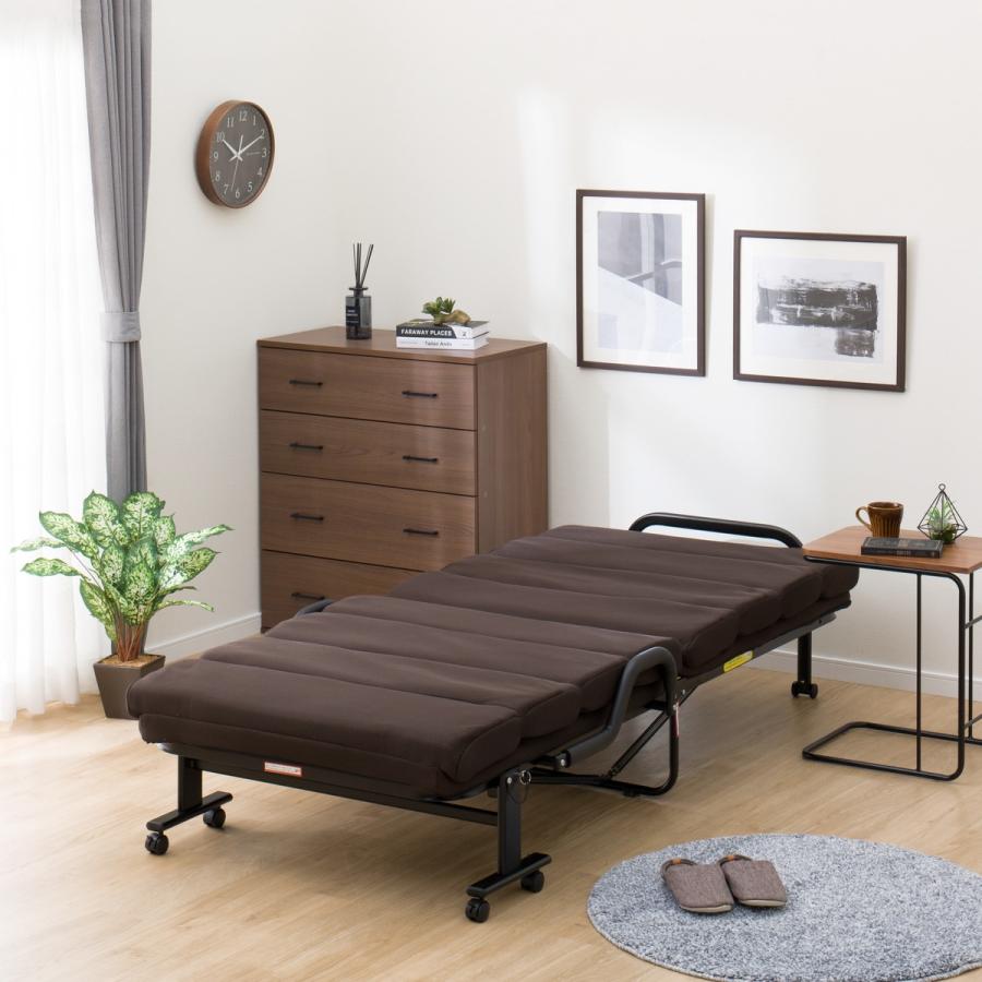 リクライニングベッド(OLBN2 BR)シングルより少しコンパクト ニトリ