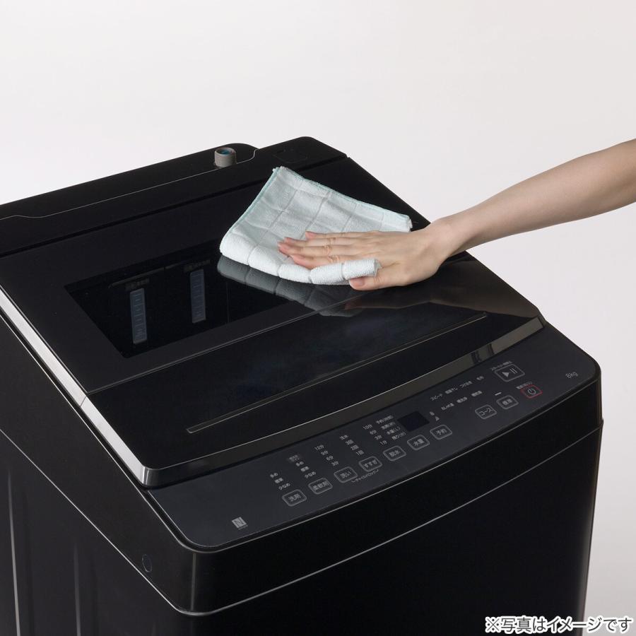 ニトリ（NITORI） 8kg洗剤自動投入洗濯機(NT80S1 ブラック)(リサイクル