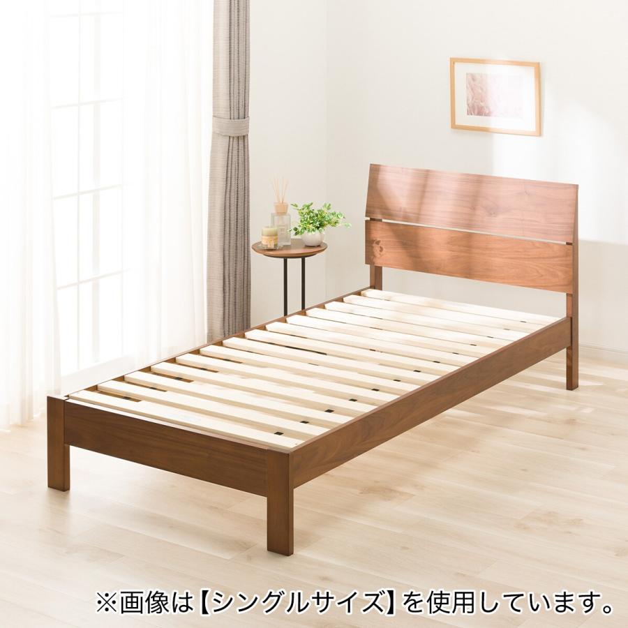 ニトリ（NITORI） ベッド すのこダブルベッドフレーム(BN-001 MBR