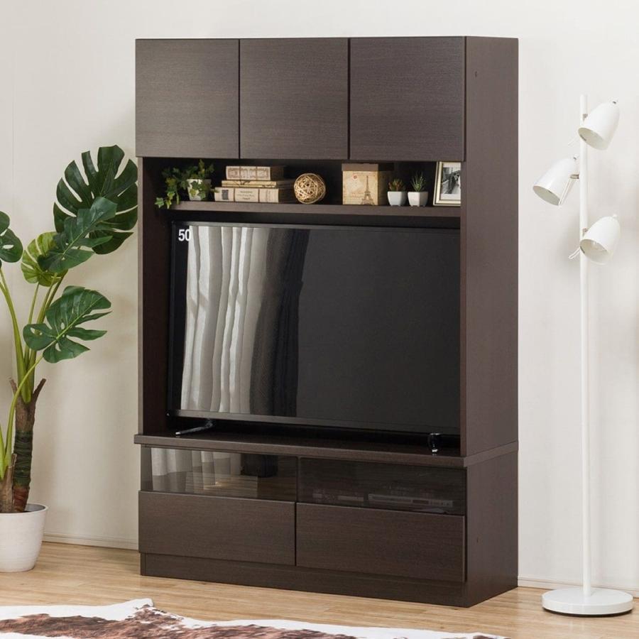 ニトリ（NITORI） 壁面ユニット(TVボード Nウォーレン 120セット DBR