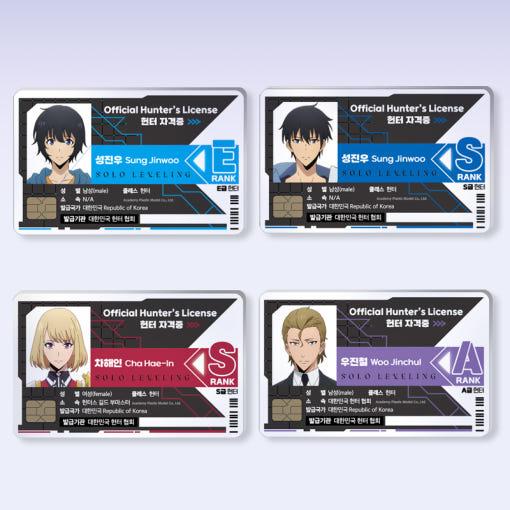 コミック グッズ『俺だけレベルアップな件 ハンター資格カード（4種類