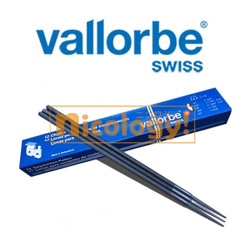 バローベやすり 12本セット(4.0mm) vallorbe(バローべ)純正の丸ヤスリ