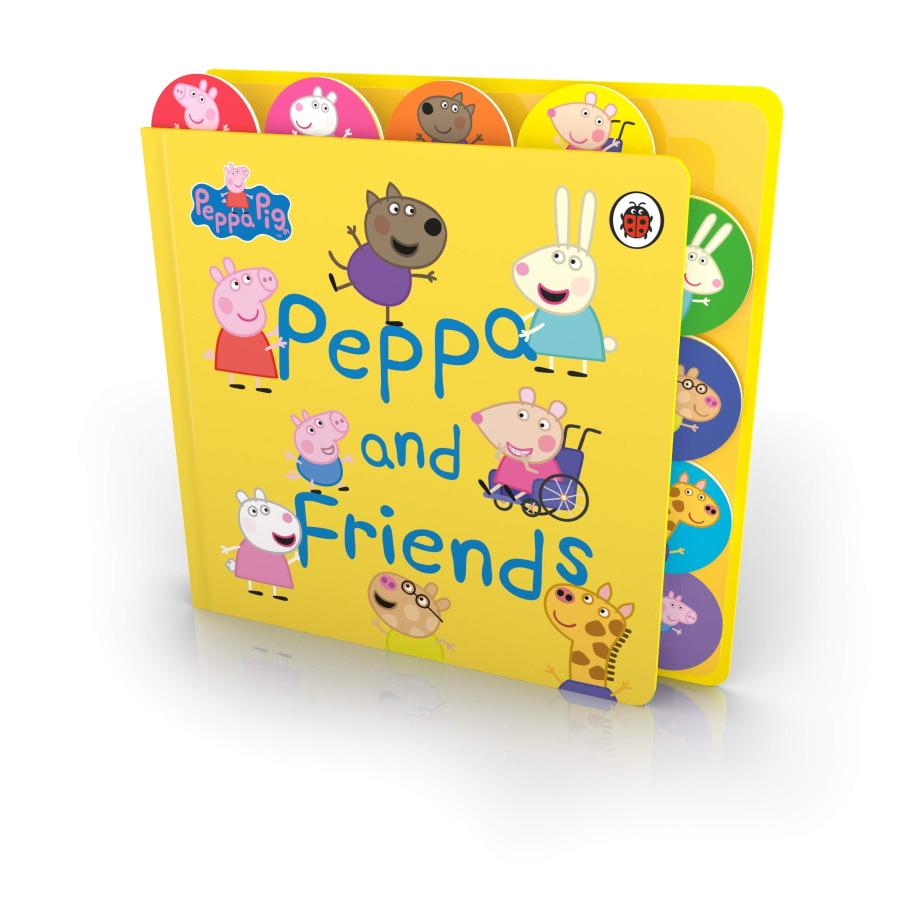 PEPPA PIG:PEPPA AND FRIENDS ペッパピッグ ボードブック（英語絵本）2