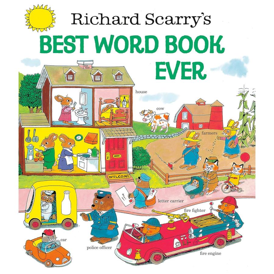 RICHARD SCARRY'S BEST WORD BOOK EVER（英語絵本） とってもたのしい