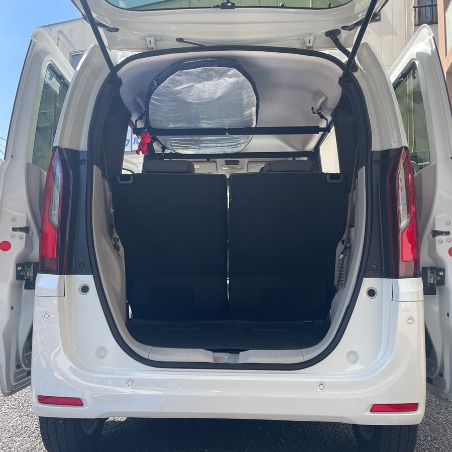 N-BOX ekスペース DAYZ ROOX 専用車内キャリア2本セット 縦ステー+