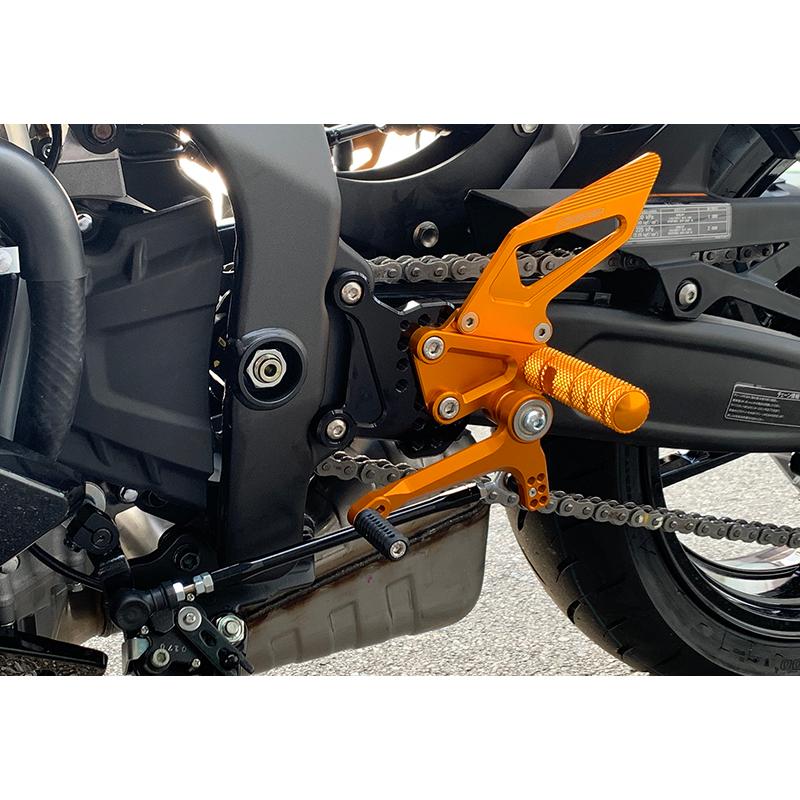 Ninja NINJA ZX-25R ZX-4R ストリート用 バックステップ 金 クイック