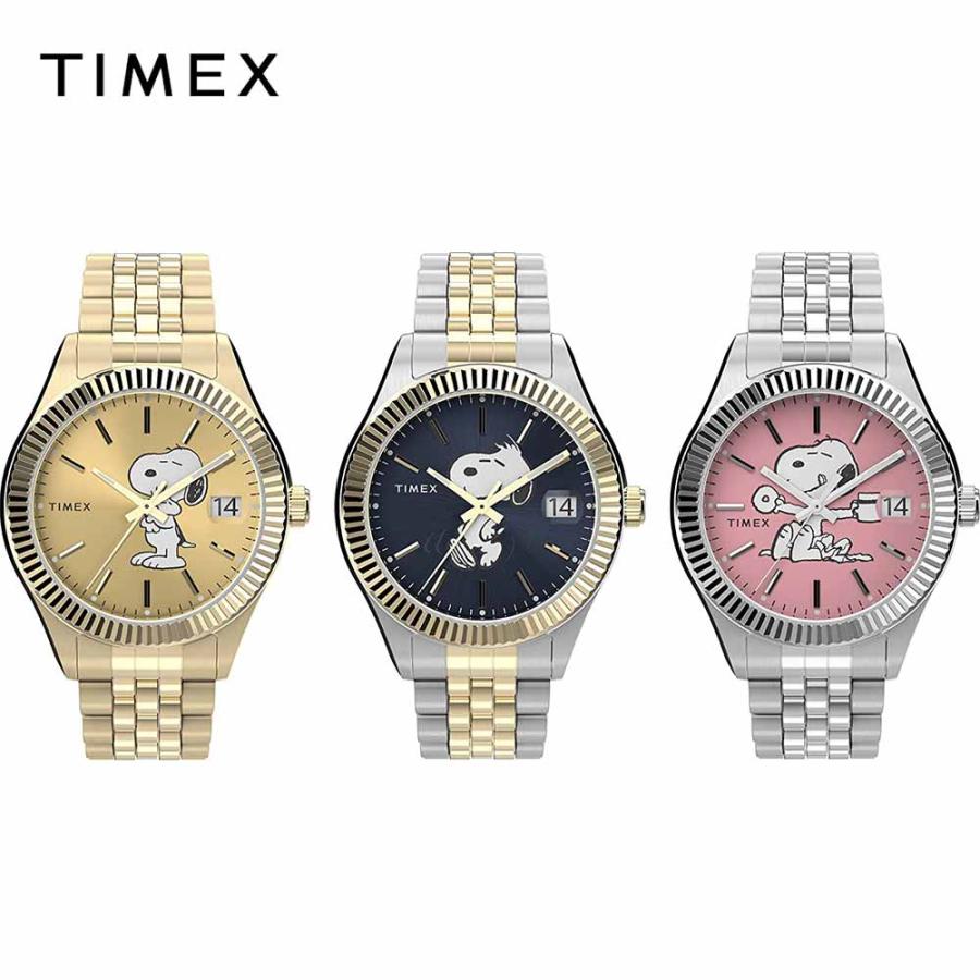 Waterbury TIMEX タイメックス 腕時計 Peanuts スヌーピー TW2V47300
