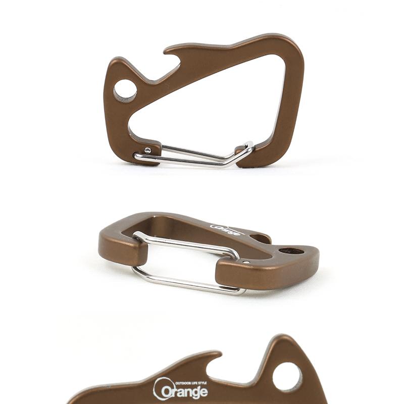 アウトドアスパイスほりにし ちびにし＋Trimmers 別注カラビナセット