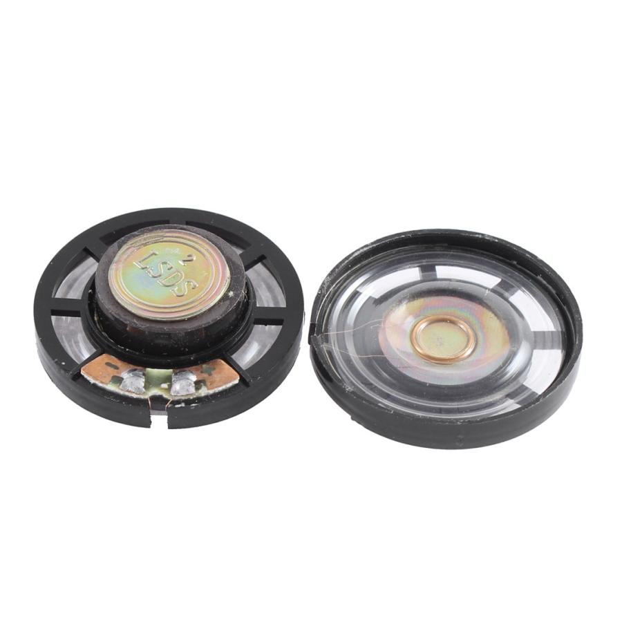 uxcell マグネットスピーカー 0.25W 8 Ohm 29mm径 磁気タイプ 玩具