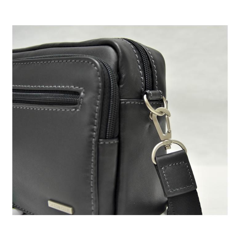 ショルダーバッグ メンズ 横 斜めがけ レザー 革 本革 2wayバッグ