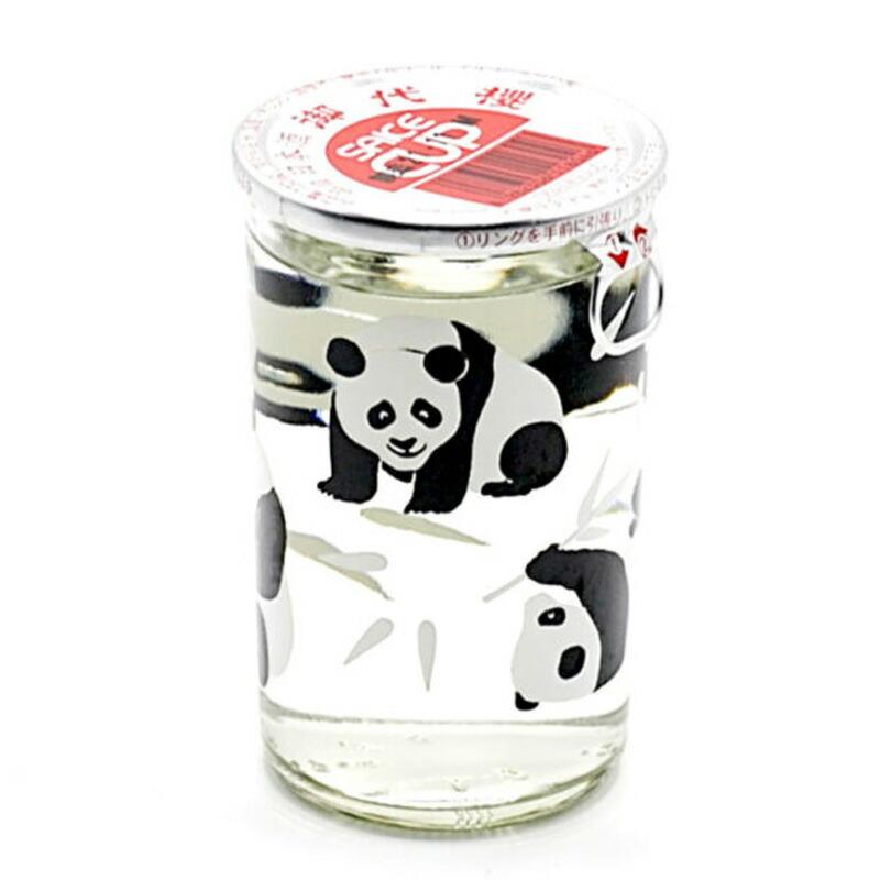 蔵元直送 御代櫻 カップ パンダカップ 瓶 180ml 30本入り 2ケース 計60