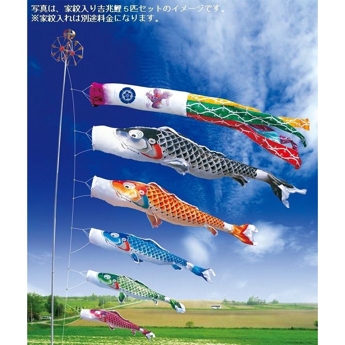 徳永 鯉のぼり ベランダ用 スタンドセット 水袋 ポールフルセット 2m鯉