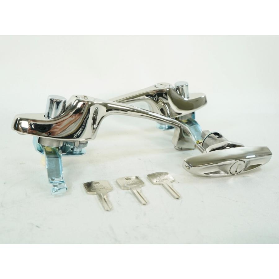 ローバーミニ ドアハンドル左右 トランクハンドル 3点セット 9/01098