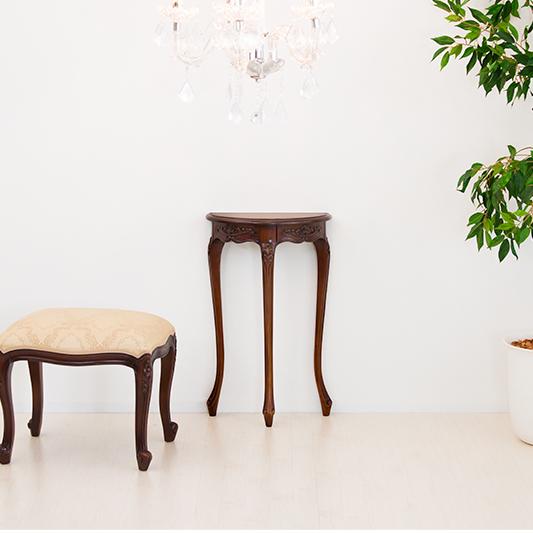 コンソール アンティーク 猫脚 サイドテーブル ロココ調 消毒台 消毒