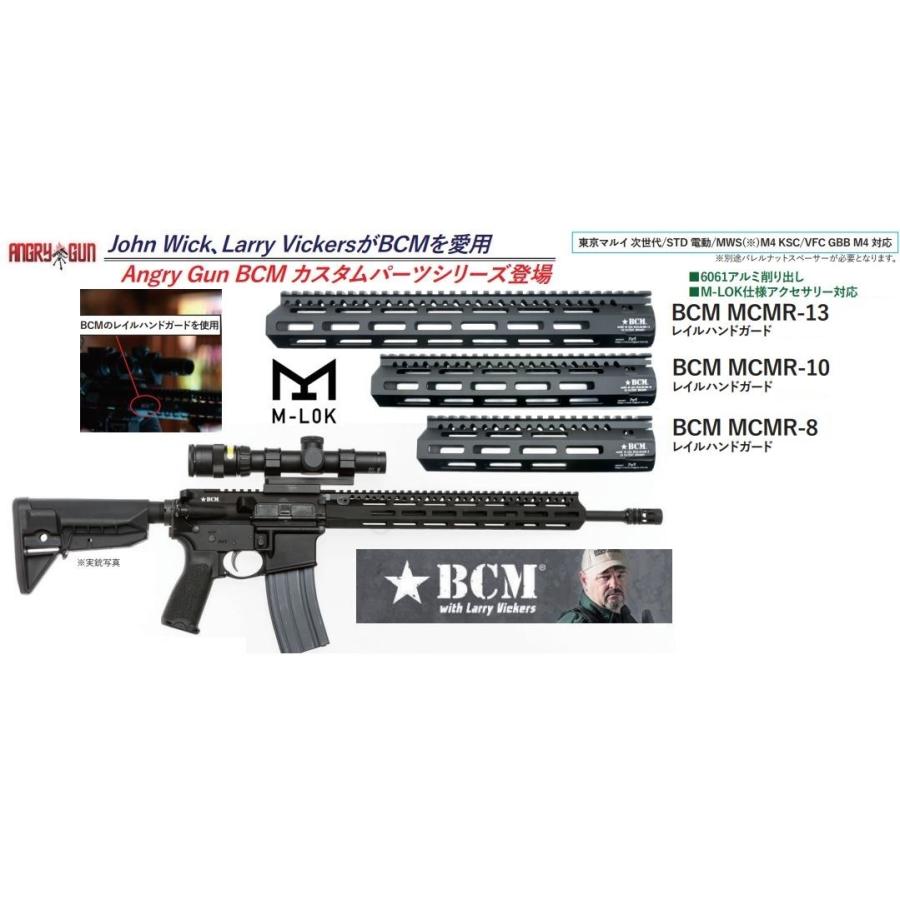 ANGRY GUN M-LOC レールシステム BCM MCMR-13 Type : サンコーホビー