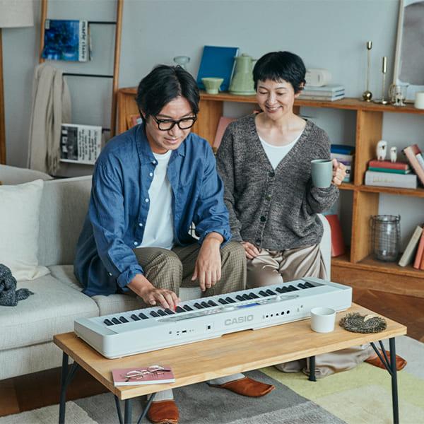 美品】CASIO LK-530光ナビゲーションCasiotone2023年製 LK-530 | CASIO